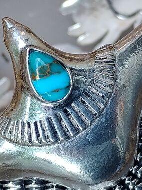 Turquoise Eagle Cuff